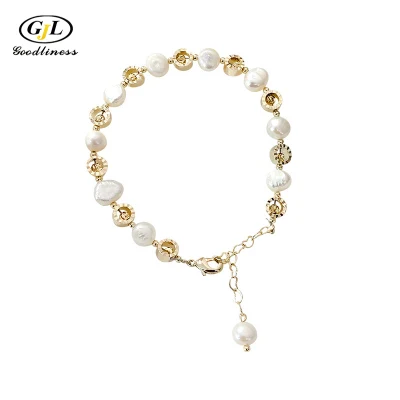 Natural Freshwater Pearl Adjustable Size <a href='/bracelet/'>Bracelet</a> for Girls