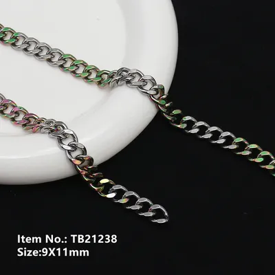 Fashion Goods Stainless Steel Chains Necklaces Set Jewelry