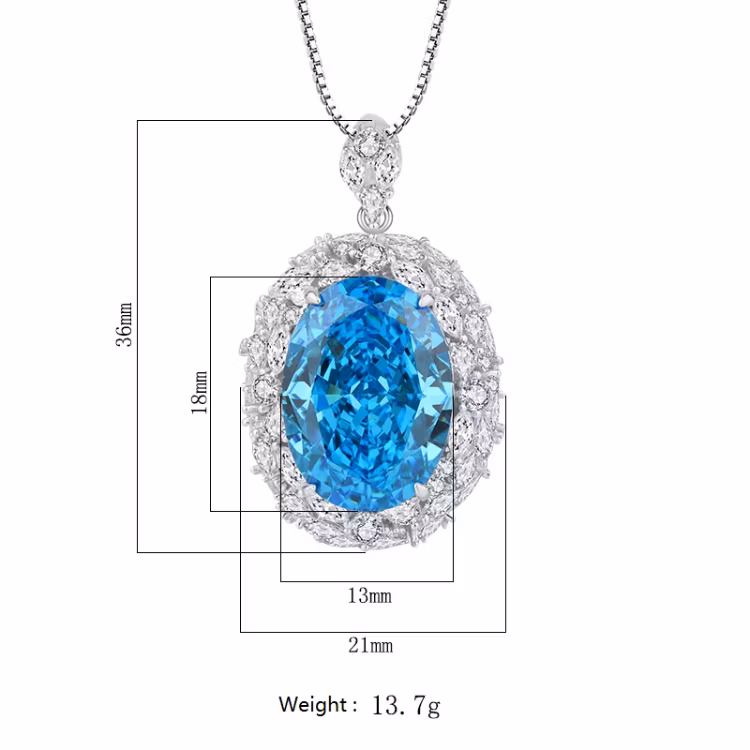 S925 Silver Fashion Luxury Ice Flower Cut Big Yellow Diamond Topaz Pigeon Egg High Quality 8A Cubic Zirconia 18K Gold Plating Ring Necklace Fine Jewelry Set