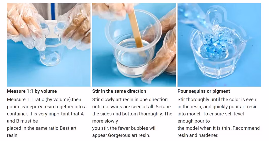 Crystal Clear Epoxy Resin Art Supplies Starter Kit for Art Crafts, Tumblers, Jewelry Making, River Table, Coating