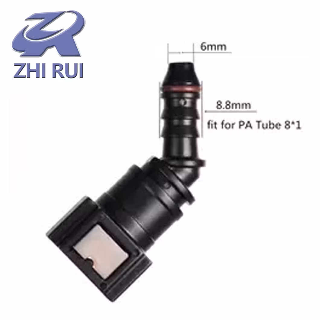 New Saving All Cars Male and Female Pipe Plastic Quick Connector Elbow Connectors for Auto Parts and Factories, Farms and Industrial Machinery 7.89-ID6-45