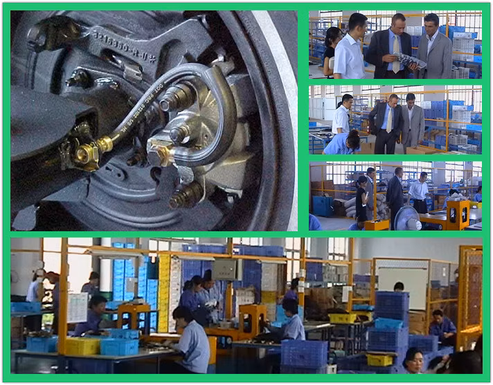 China Leading Manufacturers Car Automobile Brake System SAE J1401 Industry Auto Chassis High Pressure EPDM Rubber Hydraulic Brake Line Pipe Tube Hose Assembly