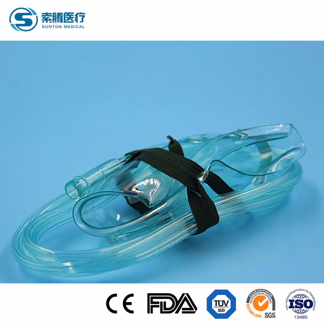 Sunton China Aerosol Mask Manufacturers 50*38*33cm Oxygen Mask Medical Tube Cheap Price Secure Quality Portable Hyperbaric Concentration Canister Oxygen Mask