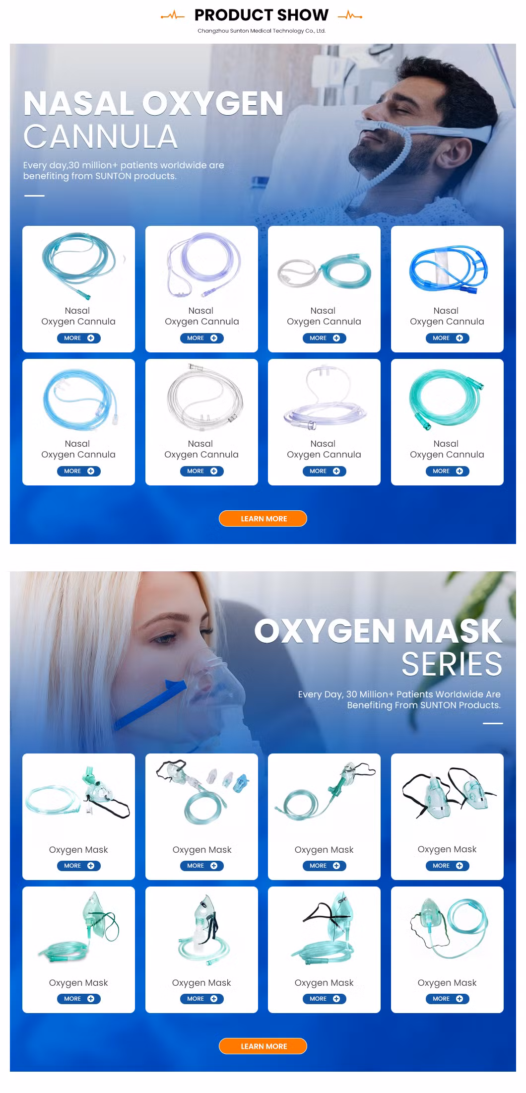 Sunton China Aerosol Mask Manufacturers 50*38*33cm Oxygen Mask Medical Tube Cheap Price Secure Quality Portable Hyperbaric Concentration Canister Oxygen Mask