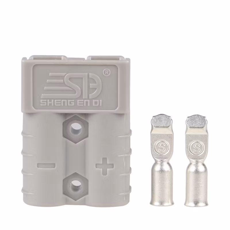 Power Connector 50A 120A 175A 350A Quick Connect 2 Pole Forklift Connector Plug Socket Forklift Battery Cableh