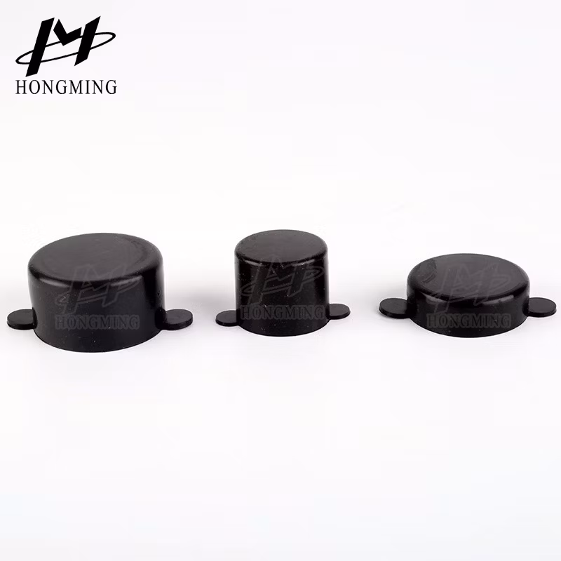 Durable Rubber End Caps Round Pipe Tip Protector Cap for Construction Equipment Parts Truck