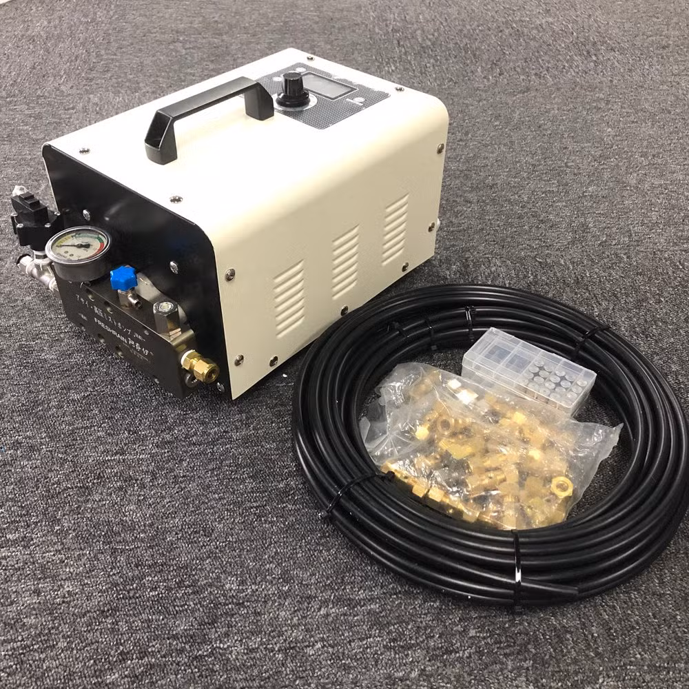 High Pressure Misting Pump System Spraying SS316 Nozzle Quick Plug Connector for Cooling Equipment