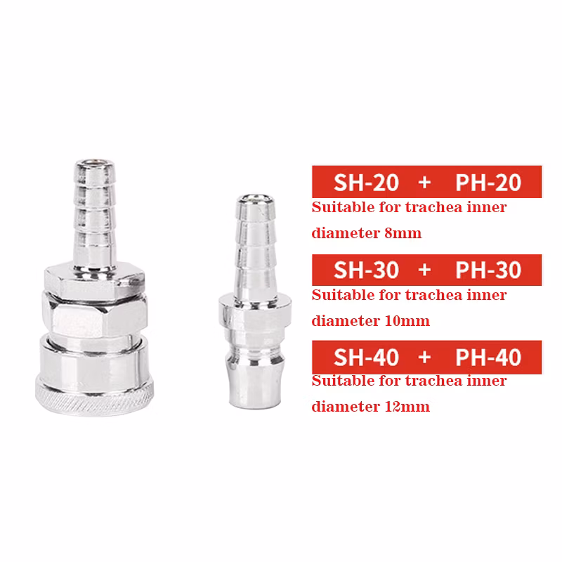 Pneumatic Hose Quick Coupler Release Connectors C-Type Japan Pneumatic Air Quick Connector