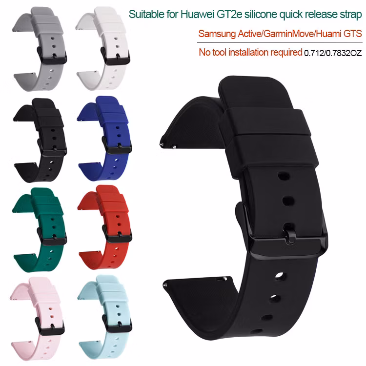 Suitable for Huawei Gt2e Silicone Quick Release Strap