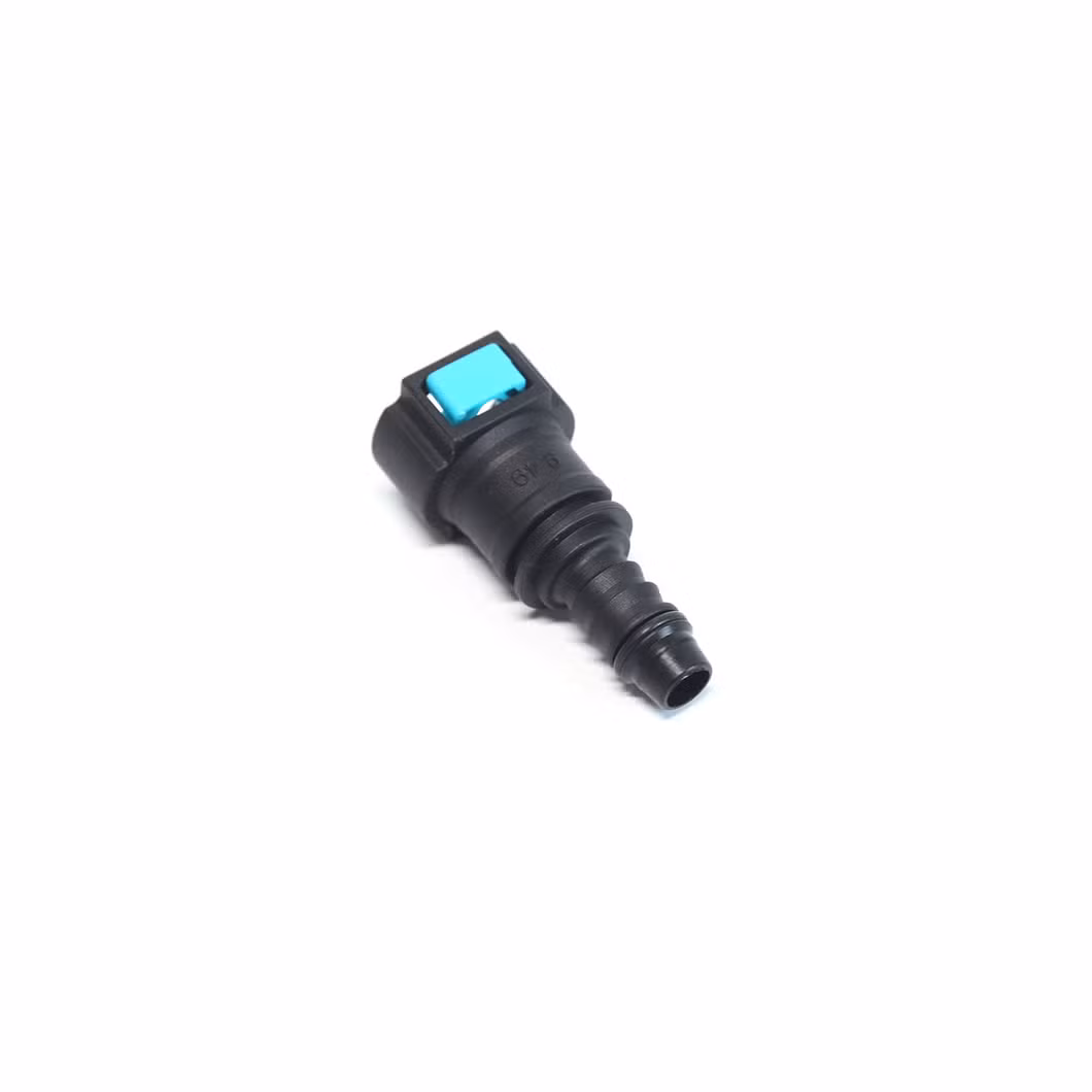 SAE 3/8"-9.49mm-ID8-180° Water Coolant Quick Connector for Auto Parts