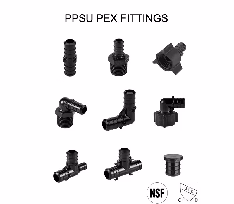 Brass Quick Release Connector Copper Push Fit to Connect Fitting Tee Elbow Fitting for Pex and Copper Plumbing Water Pipe