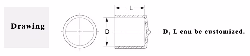 Different Size Steel/Iron Elbow/Wire/Copper Cable/PVC Pipe End Transparent Rubber Caps