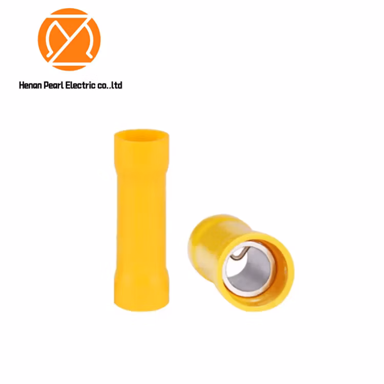 Factory Wholesale V1-2.5 Sheath Insulated Soft Sleeves PVC Cap for Terminals Connector Round Bare Cold Pressed Terminal