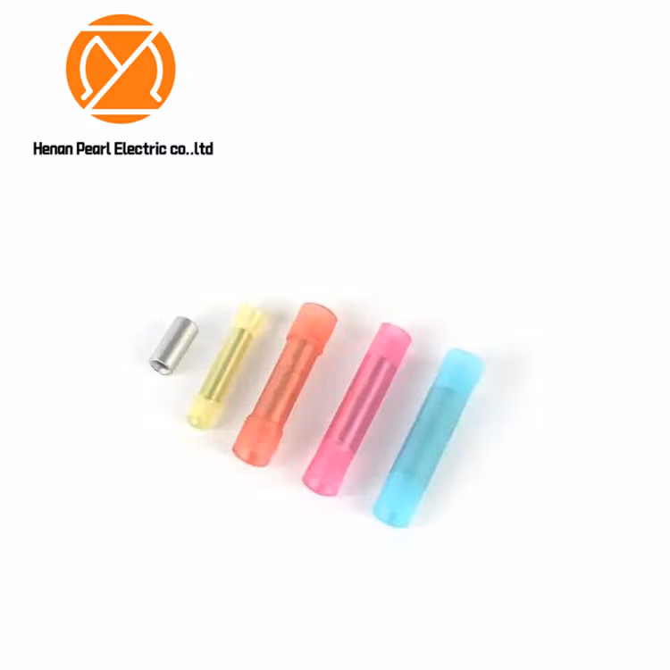 Factory Wholesale V1-2.5 Sheath Insulated Soft Sleeves PVC Cap for Terminals Connector Round Bare Cold Pressed Terminal