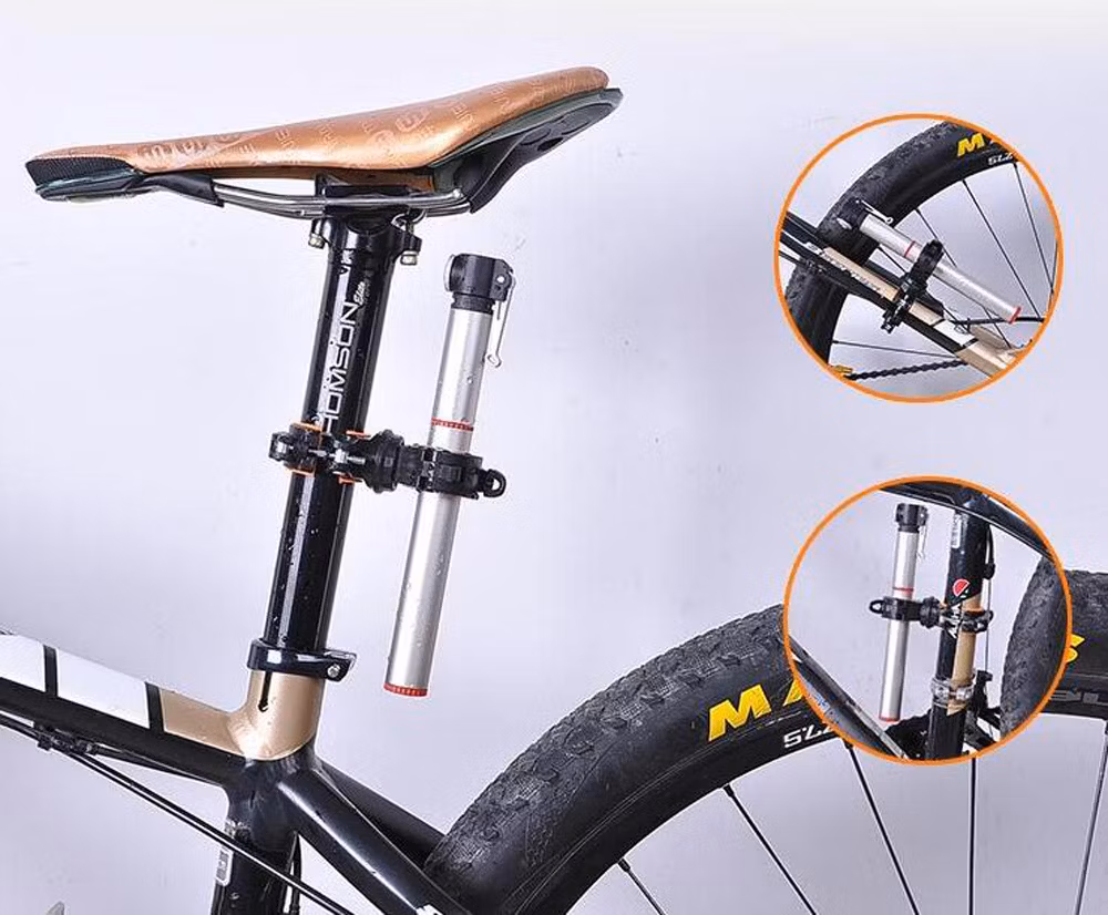 360 Degree Rotatable Bike Quick Release Mount Bicycle Light Bracket Lamp Holder LED Torch Stand