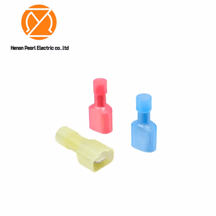 Factory Wholesale V1-2.5 Sheath Insulated Soft Sleeves PVC Cap for Terminals Connector Round Bare Cold Pressed Terminal