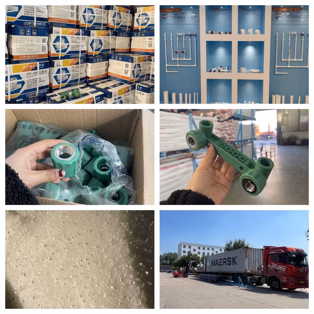 Factory Direct Heat Resistant Water Pipe Connector Pipe PPR Male End Cap