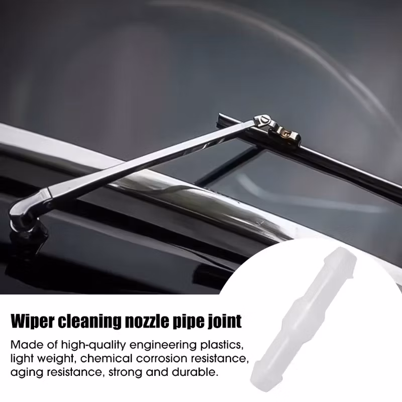 T/Y/I 3 Types Universal Joiner Pipe Connector Car Windshield Washer Nozzles Hose Water Tube Connector Air Fue Water Petrol