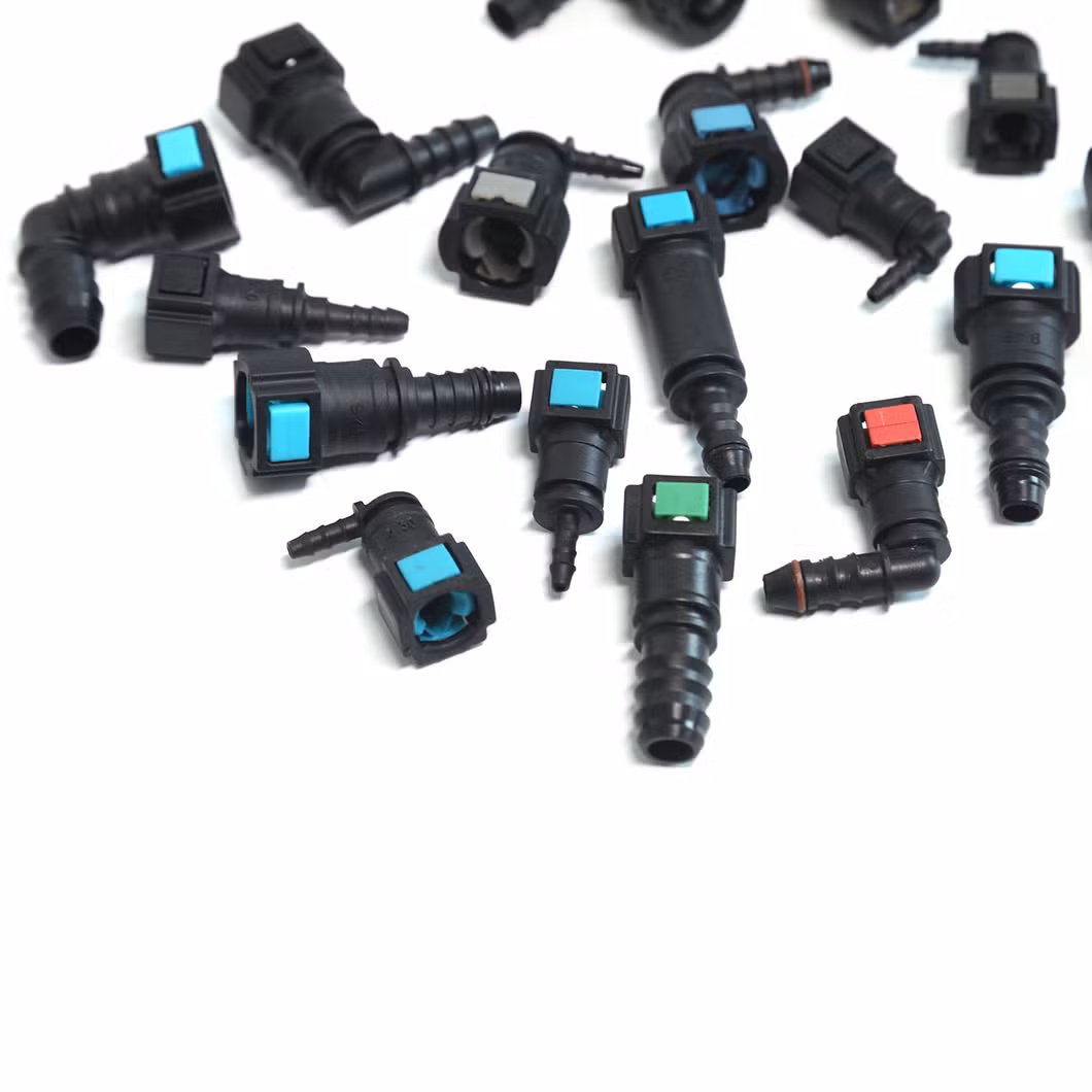 SAE 1/4-6.30mm-ID6-90 Elbow SCR Urea Quick Connector for Auto Parts