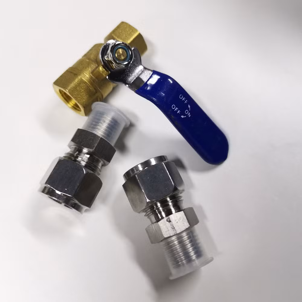 High Pressure Misting Pump System Spraying SS316 Nozzle Quick Plug Connector for Cooling Equipment