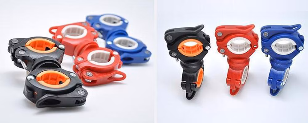 360 Degree Rotatable Bike Quick Release Mount Bicycle Light Bracket Lamp Holder LED Torch Stand