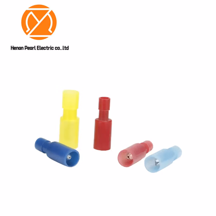 Factory Wholesale V1-2.5 Sheath Insulated Soft Sleeves PVC Cap for Terminals Connector Round Bare Cold Pressed Terminal