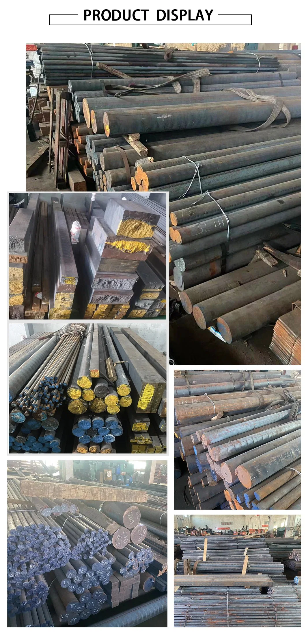 High-Quality Length Custom-Made Pig Iron Ductile Iron Bar