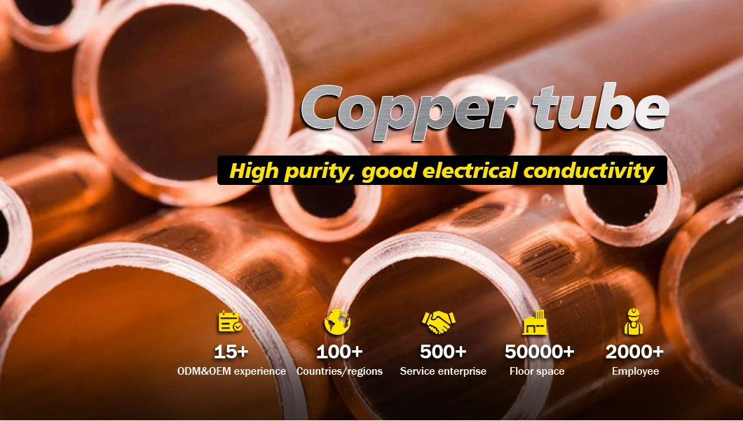 Copper Tube Cheap 99% Pure 1inch Copper Nickel Pipes 15mm 20mm 25mm Copper Tubes 3/8 Brass Tube Pipes