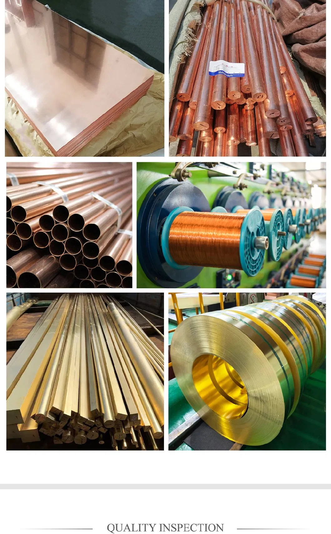 Copper Pipe /Copper Tube for Water System