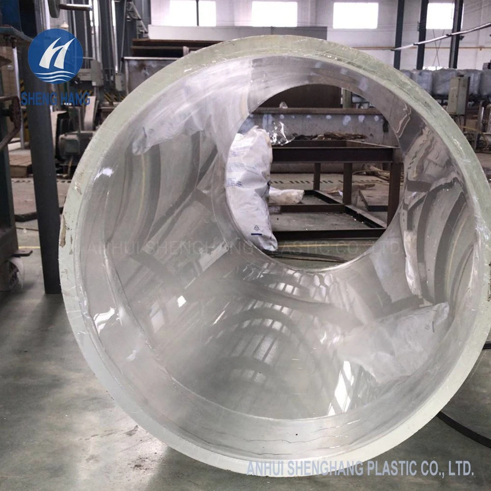 Large Diameter Cast Acrylic Cylinder Clear PMMA Tubing