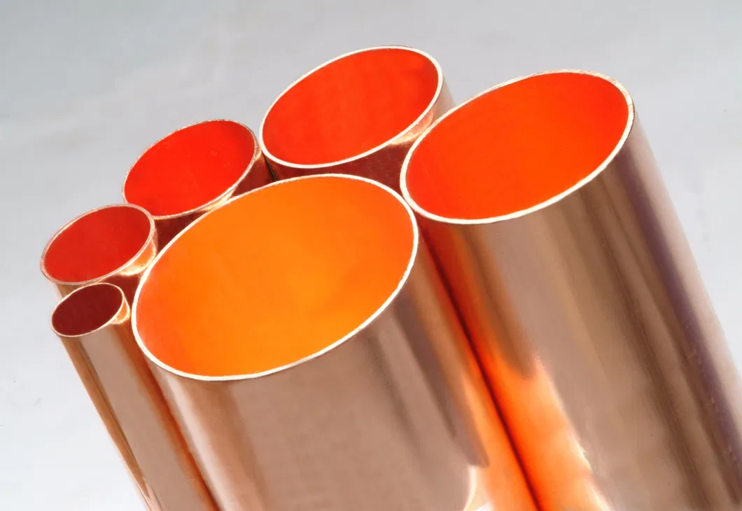 Factory Outlet Wholesale Copper Inner Grooved Pipe for Refrigeration and AC System