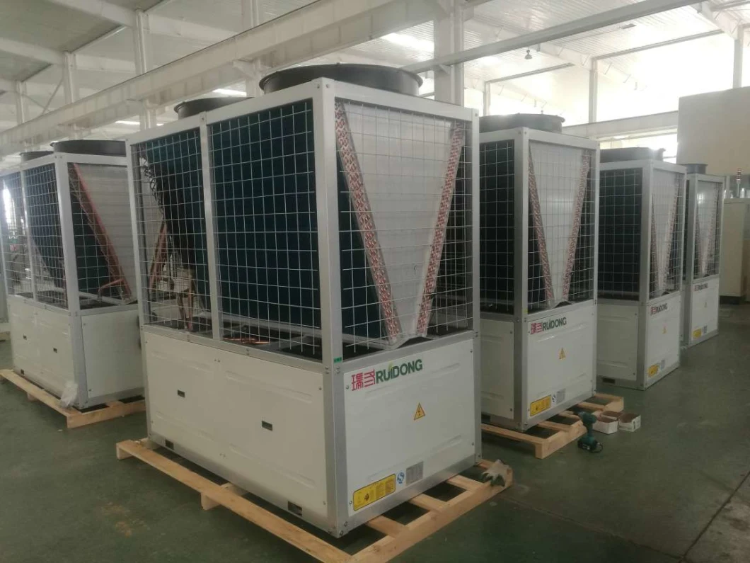 Factory R410A/R407c Modular Scroll Type Air Cooled Water Chiller with Reinforced Frame