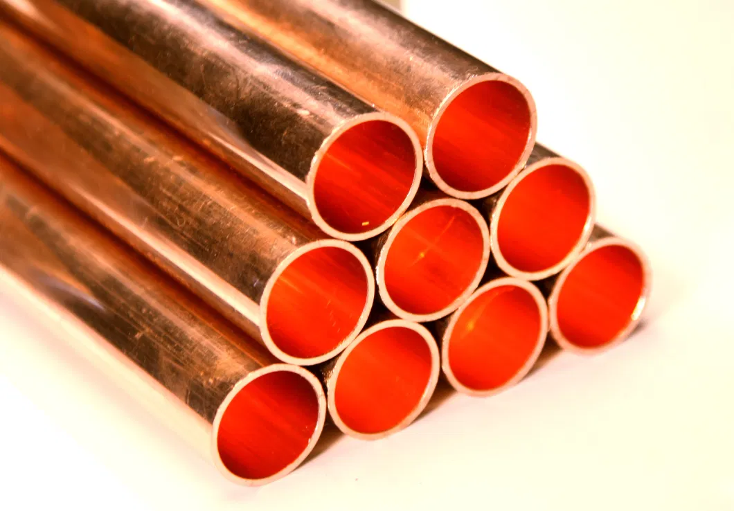 Factory Outlet Wholesale Copper Inner Grooved Pipe for Refrigeration and AC System