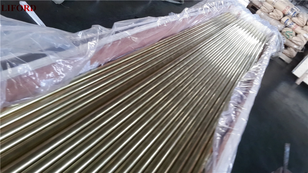 ASTM Customized Seamless C2680 Round Square Admiralty Brass Tube