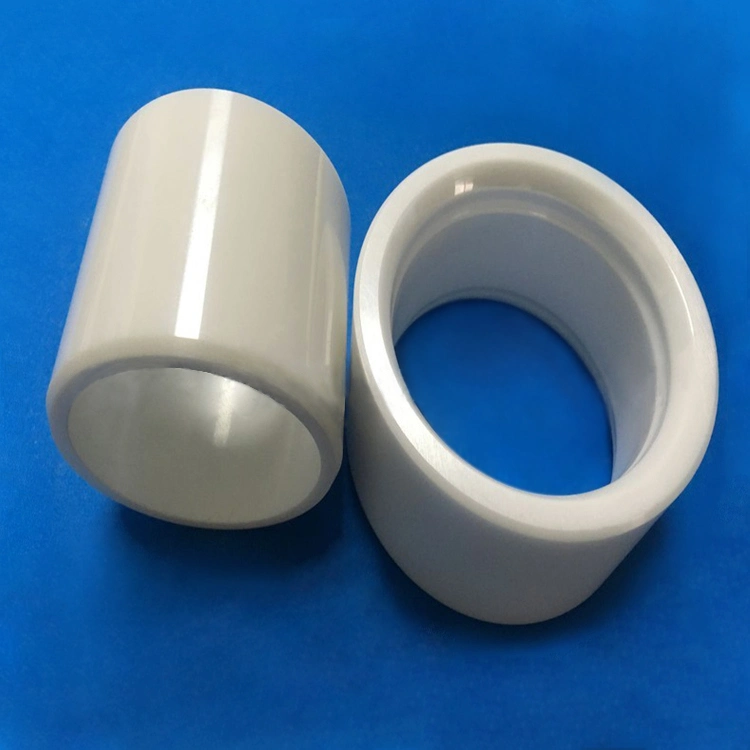 China Factory Industrial Nonporous Custom High Purity Temperature Refractory Wear Resistant Sintered Threaded Aluminum Oxide Al2O3 Alumina Ceramic Tube