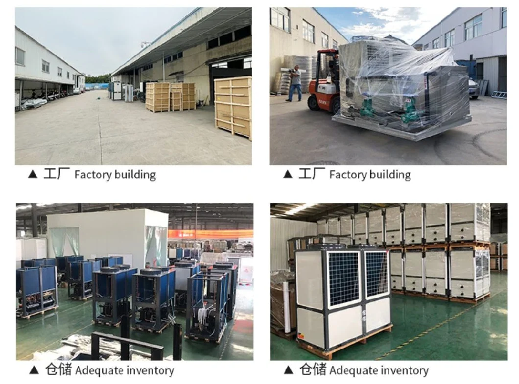 Commercial Industrial Dual Compressor Refrigerant Hot Water System Heater Solution