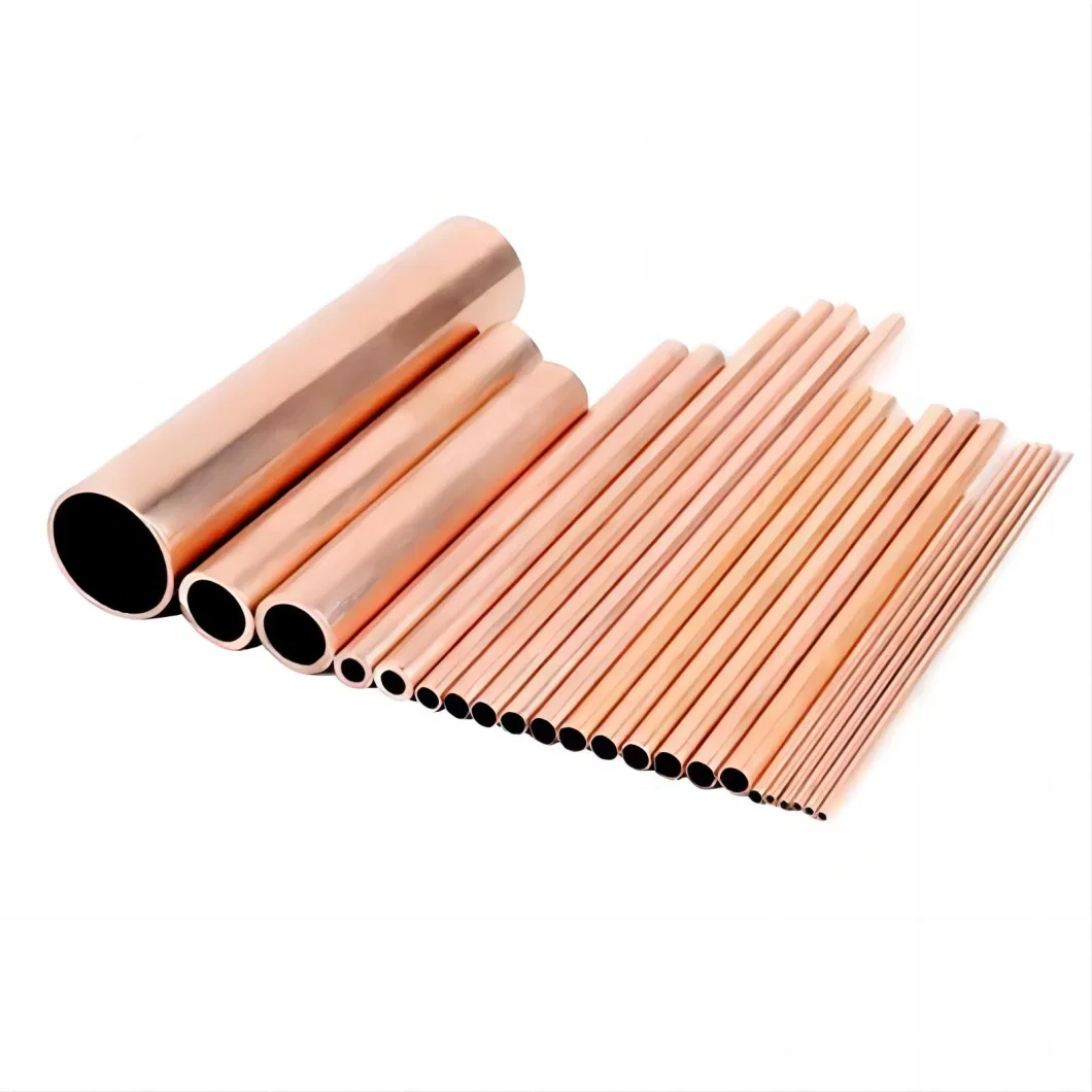 Factory Price C26000 Od 1/2&quot; 3/4&quot; Seamless Straight Brass Copper Round Tubes