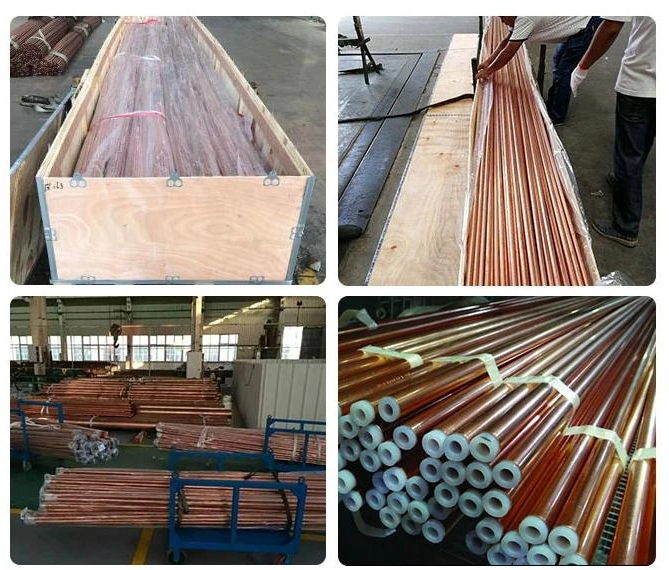 ASTM B360 C12200 Capillary Copper Tube Coil Surface Mirror-Polished Red Copper Tube Coil