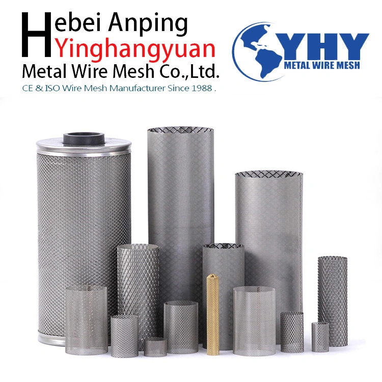 Perforated Sheet Metal Aluminum Tube