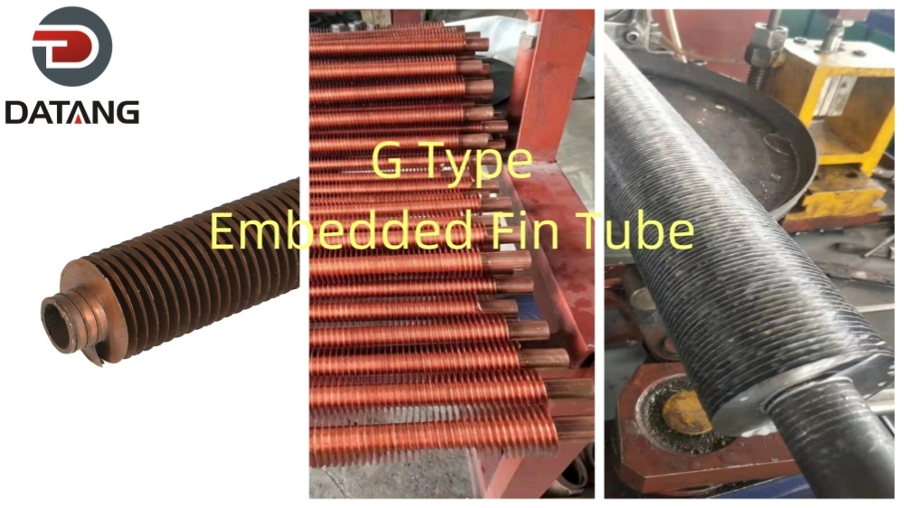 High Frequency Welded Solid, Spiral L Fin Kl Ll, G Type, Extruded Dr, H Type, Serrated Finned Fin Tube with Steel, Brass, Copper, Copper Alloy