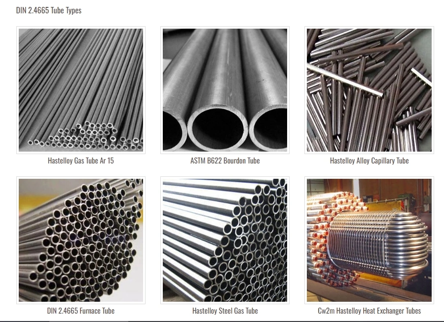 N06002 2.4665 Hastelloy Alloy Seamless Tubing