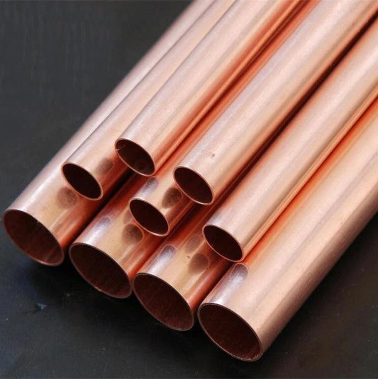 Copper Tube for Drilling Machine Brass Yellow Material Water Origin Type Straight Copper Pipe