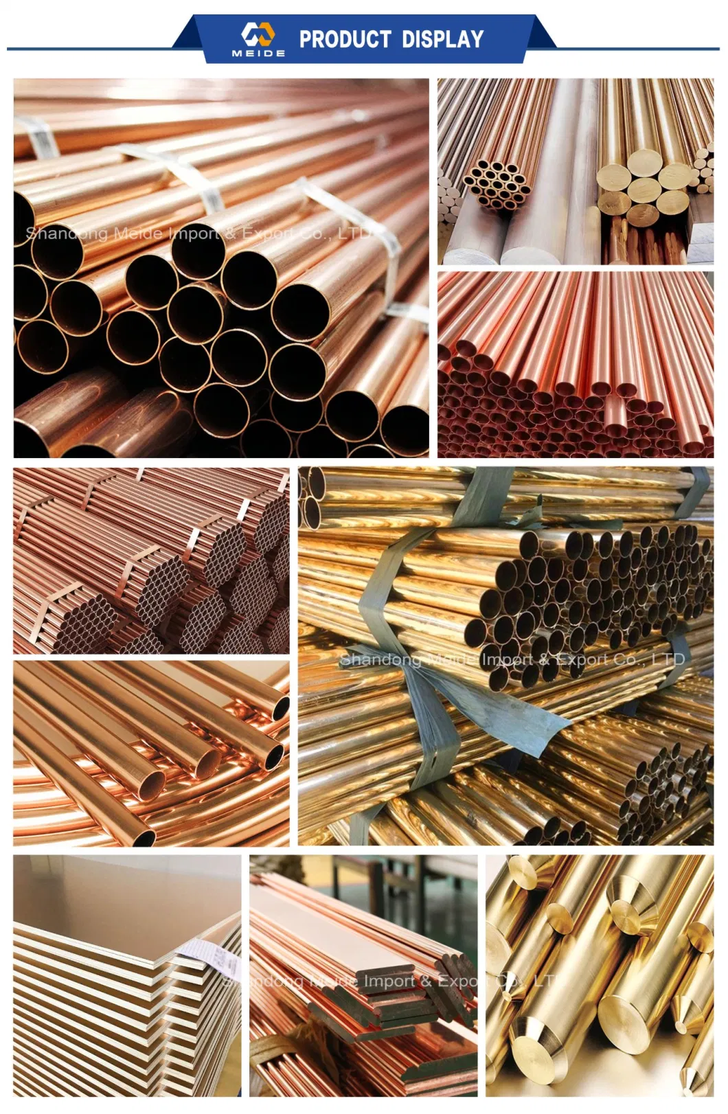 Cusn2 C50700 C5071 Cusn4zn2 C51000 C5102 Cusn5 Bendable Seamless Copper Pipe