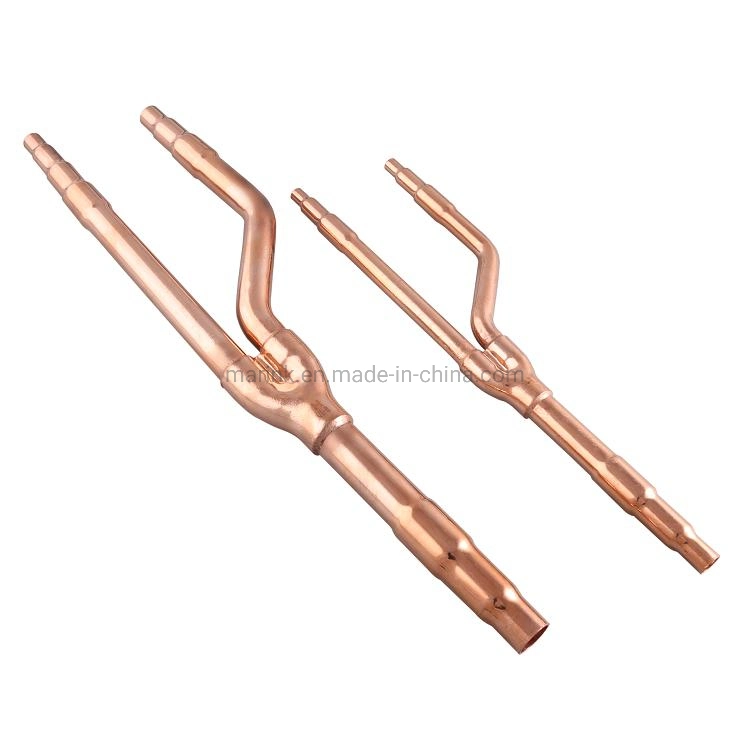 Vrf Installation Refrigeration Part Isolator Air Conditioner Branch Joint Pancake Copper Tube Pipe 60%off