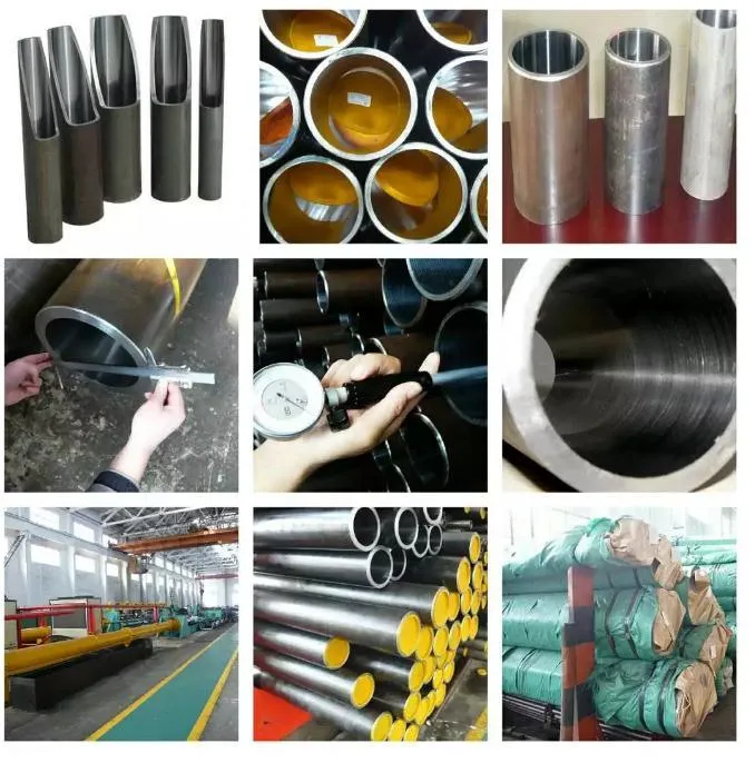 Honed Cylinder Tube Seamless Aluminum Pneumatic Cylinder Tube