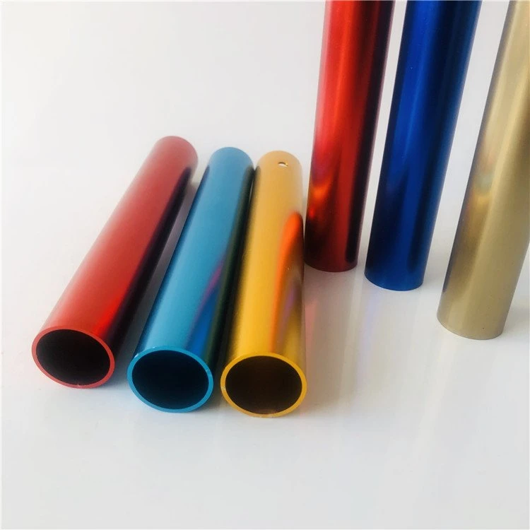 Aluminum Factory Price 20*20 Furniture with Colored Powder Coated Aluminum Tube