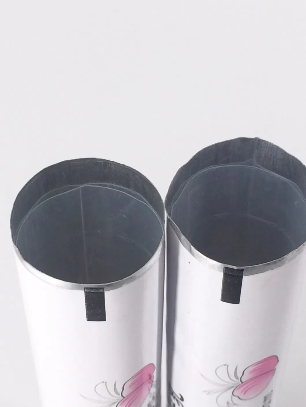 100ml 120ml Aluminum Plain Aluminum Tubes with Black Octagonal Lid for Small Business