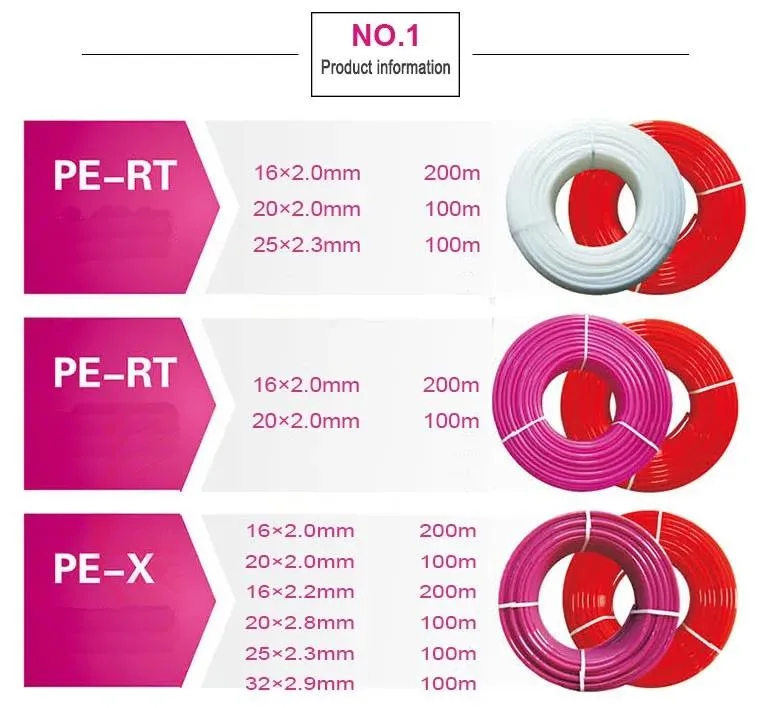 Multilayer Inner Aluminum Composite Pipe Pex Al Pex Tubing for Compressed Air