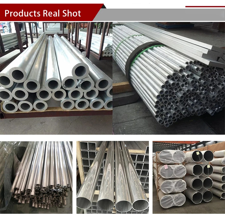 Thick Wall Aluminum Pipe 6061 7075 Seamless 10inch Aluminum Pipe Round Aluminum Tube