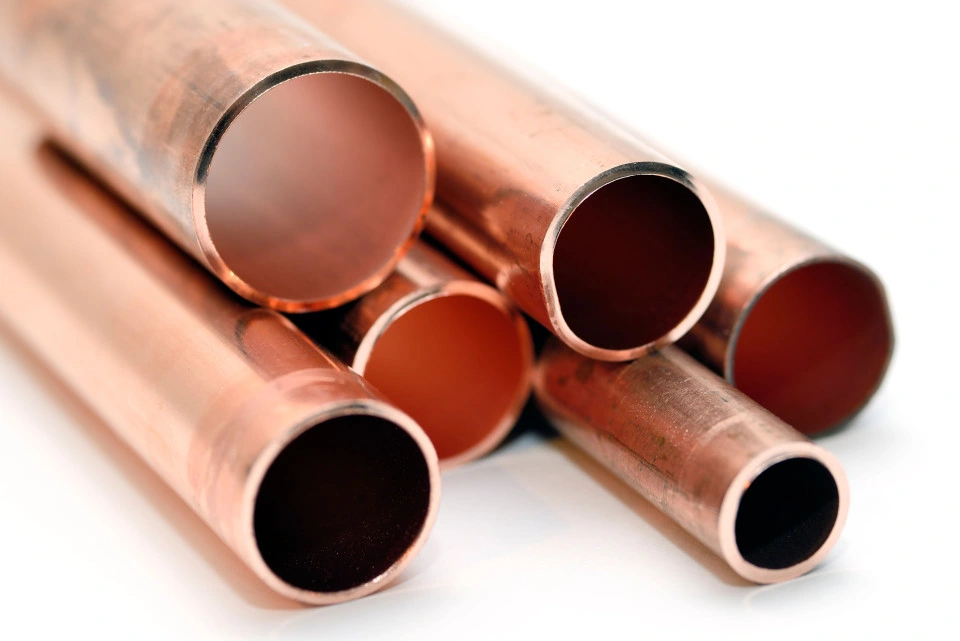 1&quot;1/8 -1&quot;5/8 Copper Pipe Hard Drawn Tubes Refrigeration Class ASTM